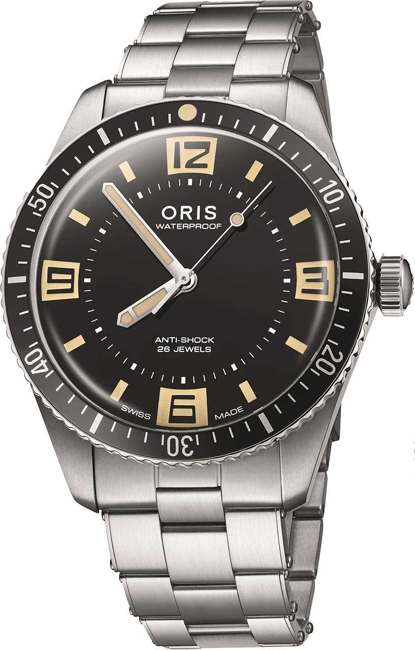ORIS  Мужские швейцарские часы, автоматический механизм, сталь, 40 мм